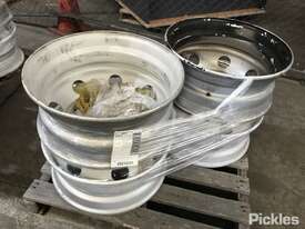 1 Pallet Of 4x 8 Stud Truck Rims - picture0' - Click to enlarge