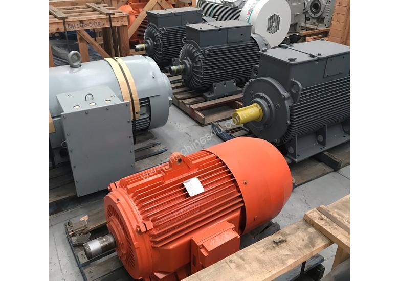 Used weg Crane Motor 55 kw 75 hp 6 pole 980 rpm 415 v Foot Mount 280