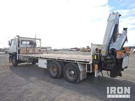 1990 Nissan UD CW4 6x4 Table Top Truck w/Crane - picture0' - Click to enlarge