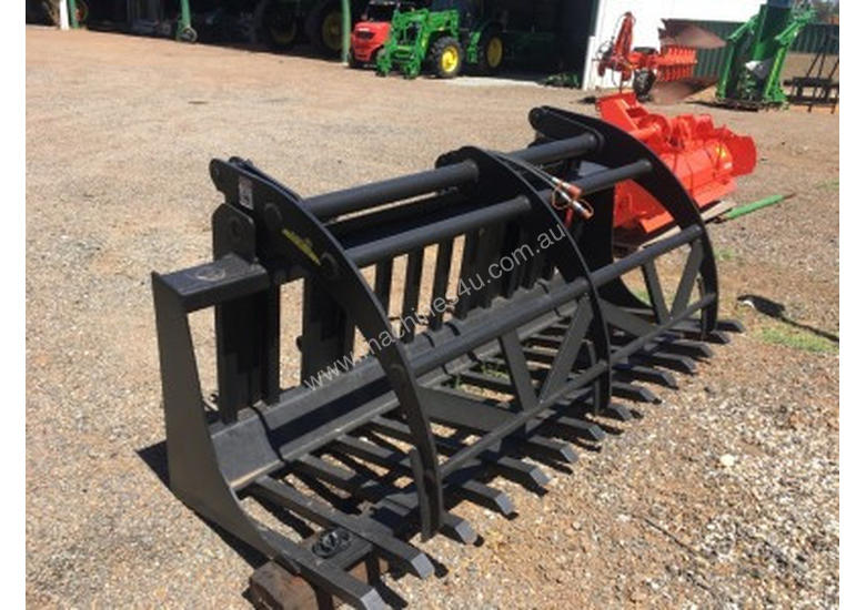 New 2017 himac Himac Rake Bucket BucketRock Attachments Excavator