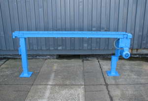 Motorised Narrow Chain Driven Roller Conveyor - 2.38m long