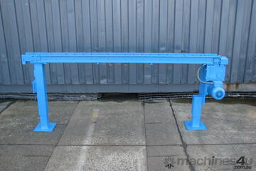 Motorised Narrow Chain Driven Roller Conveyor - 2.38m long