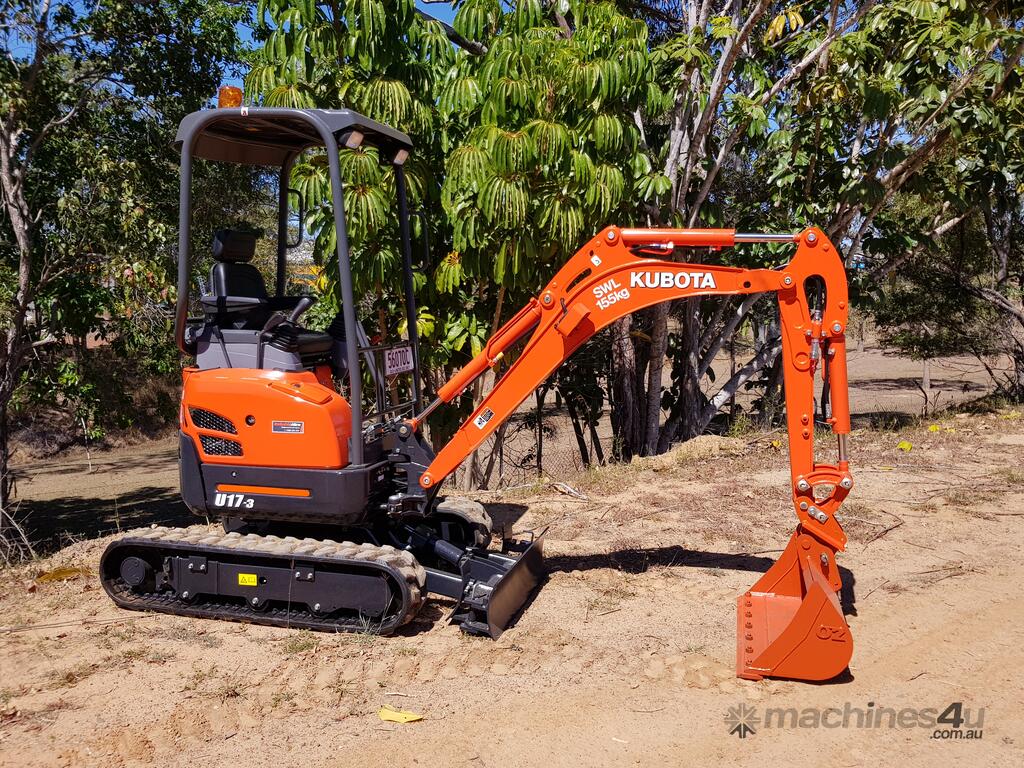 Hire 2020 Kubota U173HG Excavator in BUNDABERG, QLD