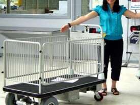  Battery Electric Powered Cage Trolley, 1275x630mm deck, 450kg Capacity - picture0' - Click to enlarge