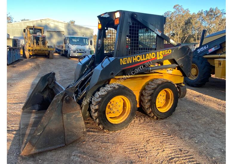 New 2002 New Holland LS150 Wheeled SkidSteers in , Listed on Machines4u