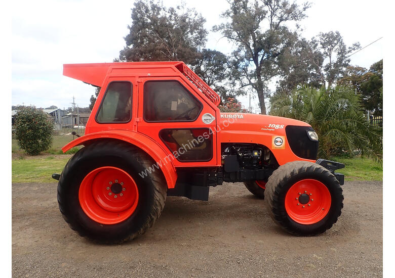 caption Kubota M108 FWA/4WD Tractor