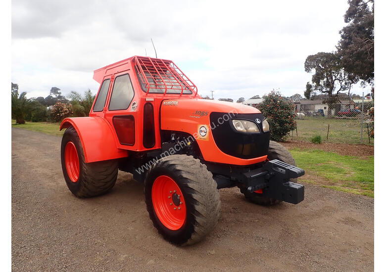 caption Kubota M108 FWA/4WD Tractor