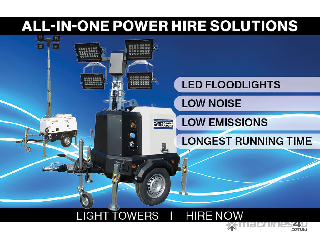 Hire Pramac Light Towers Hire Mobile Lighting Towers in CLAYTON SOUTH, VIC