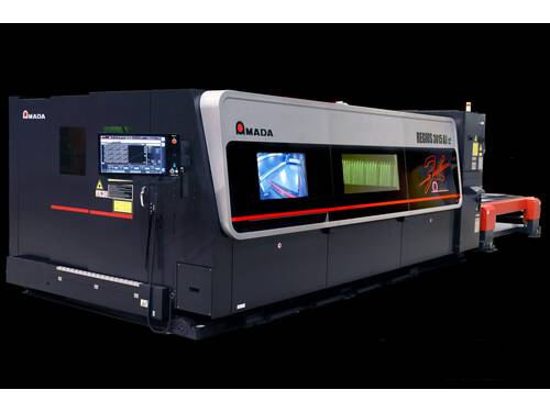 caption AMADA REGIUS 3015 AJ 9kW Fiber Laser