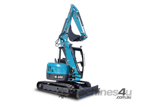 Toyota Material Handling Australia Huski M-60U Zero Tailswing Mini Excavator