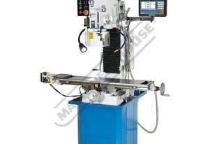 HM-48B Mill Drill - Geared & Tilting Head with Digital Readout System Table Travel: (X) - 670mm (Y)