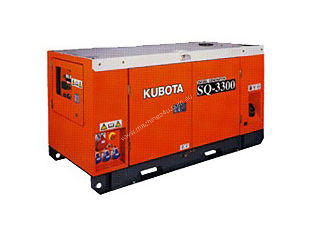 Hire Kubota 20KVA Silenced Generator Sunshine Coast Generator in