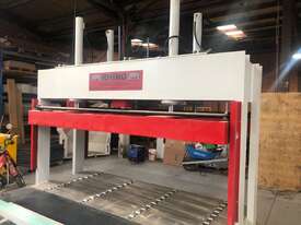 Cold panel press Rhino 50T  & Glue spreader  - picture0' - Click to enlarge