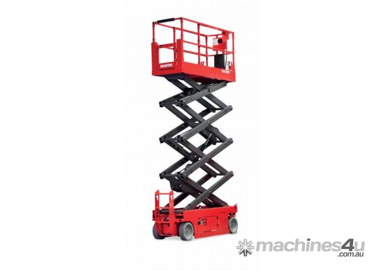 caption Manitou 100 SEC Mobile Elevating Work Platform - 9.93m Working Height