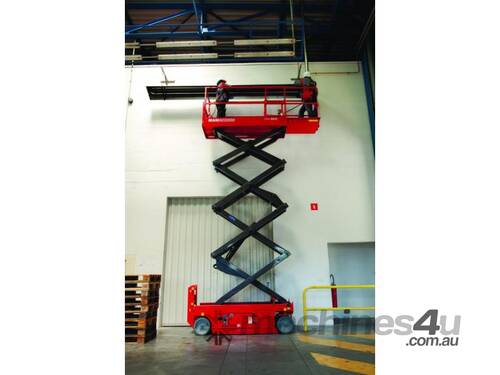 caption Manitou 100 SEC Mobile Elevating Work Platform - 9.93m Working Height