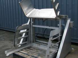 Stainless Steel Commercial Hydraulic Bin Tipper - picture0' - Click to enlarge