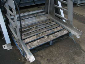 Stainless Steel Commercial Hydraulic Bin Tipper - picture1' - Click to enlarge