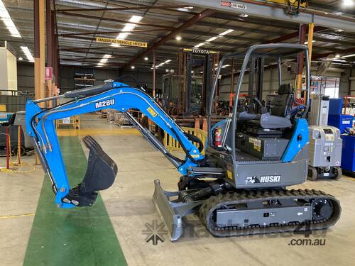 Huski  Construction Equipment M28U Mini Excavator Ex Demo sale