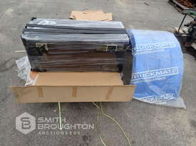 TB12000 METAL TOOL BOX (UNUSED) & TRUCKMATE PLASTIC MUDGUARD (UNUSED) - picture0' - Click to enlarge