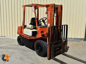 Used Toyota 2.5 Tonne Forklift 4FG25 Container Mast 4300mm Lift Height Petrol - picture2' - Click to enlarge