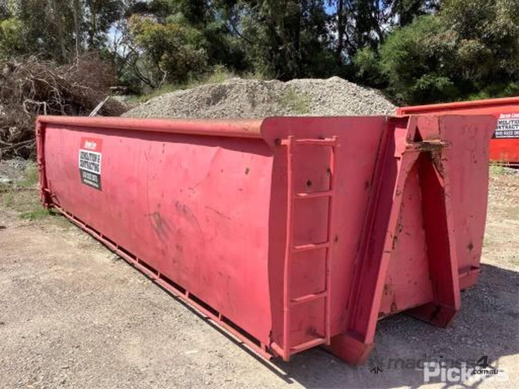Used 1x Standard Hook Bin 21 Cubic Metres Hook Lift Bins in , Listed
