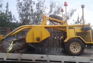 bonne towed broom , 368 hrs , 2005 model , 2cyl diesel , ex council Tasmania