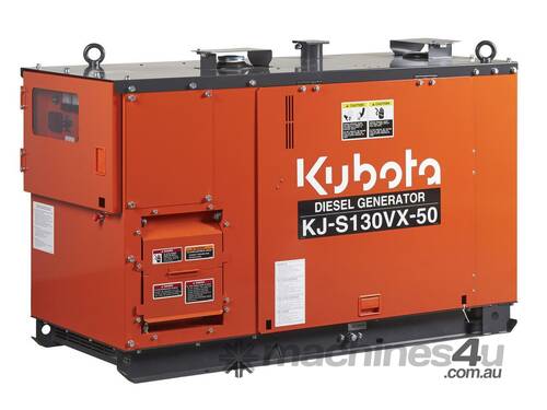 Kubota Generator - KJ-S130-AU-B 12.5KVA