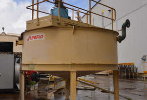 SUPAFLO 12500L Trade waste water treatment clarifier thickener tank vessel inc Hydraulic sludge rake