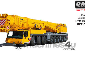ALL TERRAIN CRANE LIEBHERR LTM 1500 8.1 *AVAILABLE NOW* ALL TERRAIN CRANE LIEBHERR LTM 1500 8.1 *AVAILABLE NOW*