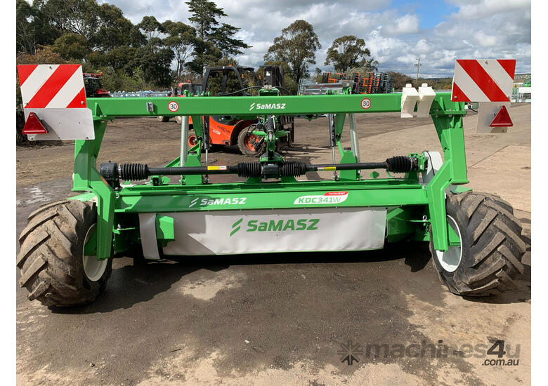 caption Samasz KDC-341W Mower Conditioner Hay/Forage Equip