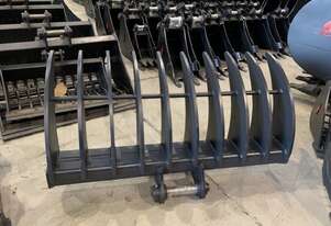 Roo Attachments 6.5 - 9Ton Stick Rake XCMG