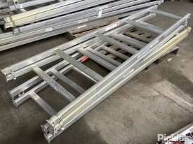 Aluminium Trestle 2.4mtr 8ft X 2 Item Is In A Used Condition & Has Not Been Tested, Functionality Un - picture0' - Click to enlarge