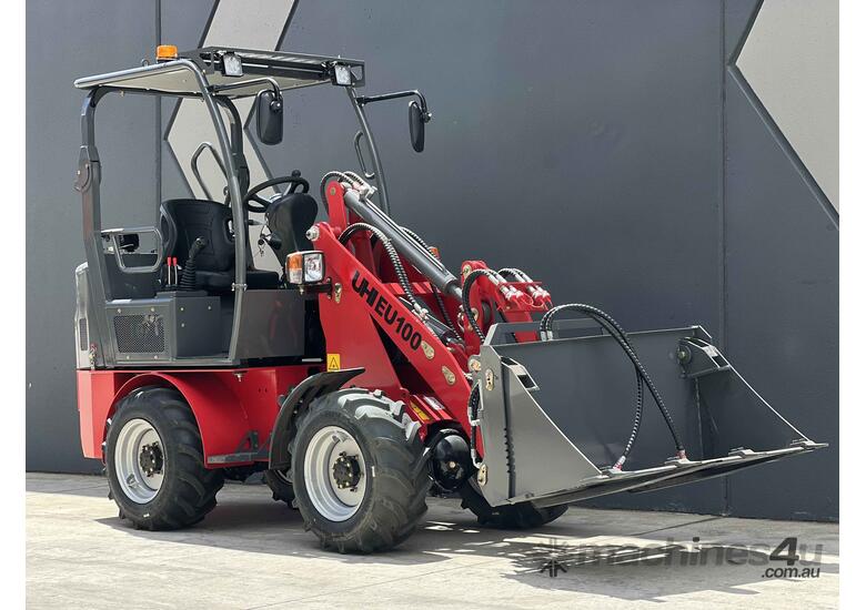 caption UHI EU100 Electric Loader with 1000kg Rated Load