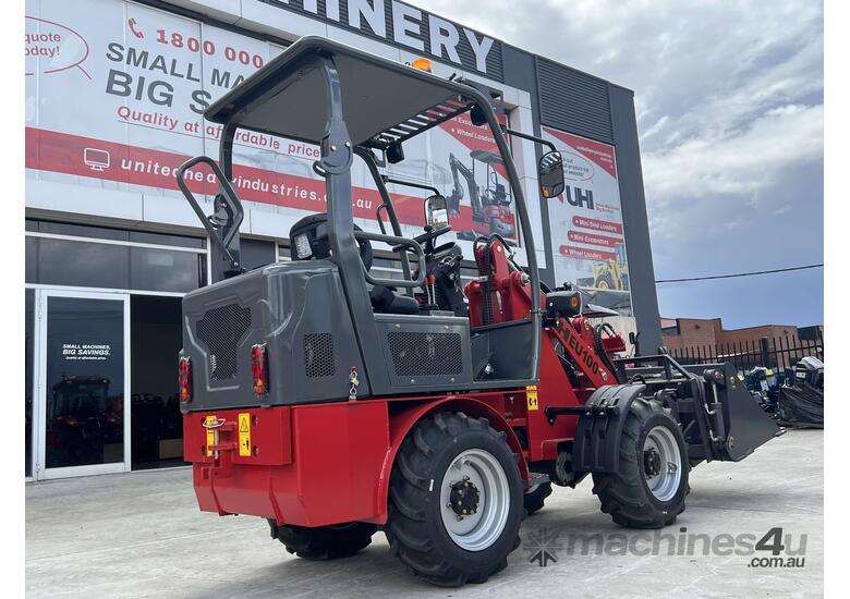 caption UHI EU100 Electric Loader with 1000kg Rated Load