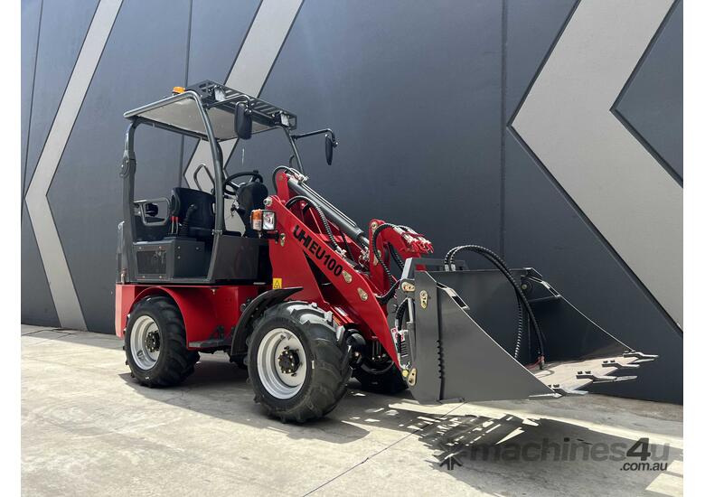 caption UHI EU100 Electric Loader with 1000kg Rated Load