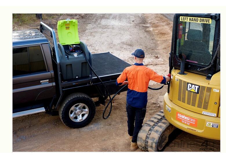caption TTI Diesel Captain 200L Tall PORTABLE FUEL CELL 40 lpm