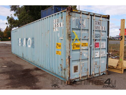 40 FOOT SHIPPING CONTAINER