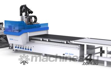 KDT. Nesting large sheets - auto load, unload extraction package