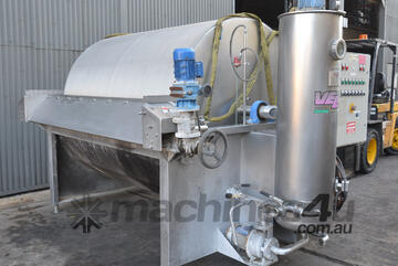 Velo Rotary drum vacuum filter RDV no vacuum pump WINE with Cabinet Pumps Etc.