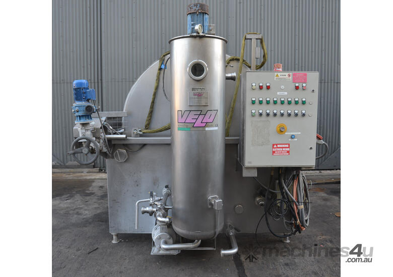 Velo Rotary drum vacuum filter RDV no vacuum pump WINE with Cabinet Pumps Etc.