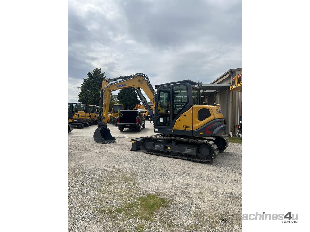 New 2023 xcmg EXCAVATOR XE80U 9 5 TON Excavator in DANDENONG SOUTH, VIC