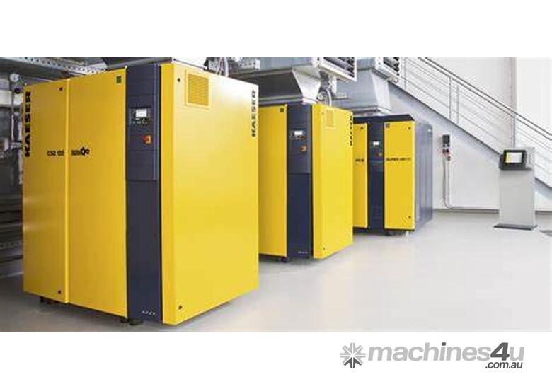 caption CVA Compressors - New Kaeser Screw Compressor 7.5kw SM13 Air Centre - Built in Dryer & Tank - German