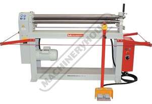 Motorised Sheet Metal Curving Rolls PR-132H 1300 x 1.6mm Mild Steel Capacity Initial Pinch Design