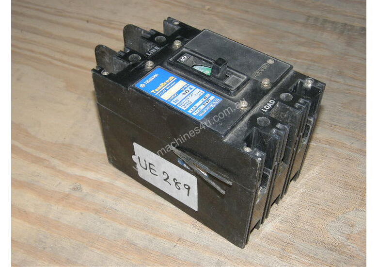 caption Terasaki TL-100EM Circuit Breakers.