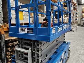 GENIE GS3246 Scissor Lift ONLY 15hrs and Trailer INC - picture0' - Click to enlarge