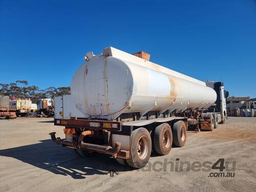 Tri Axle Tanker Trailer