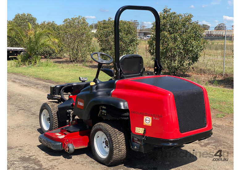 caption Toro Groundmaster 360 Standard Ride On Lawn Equipment