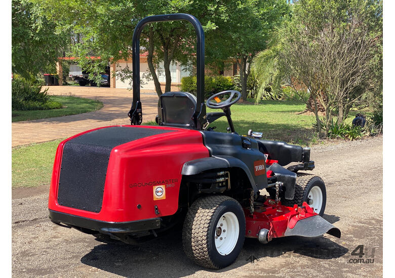 caption Toro Groundmaster 360 Standard Ride On Lawn Equipment