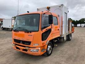 2013 Mitsubishi Fighter FK600 Crew Cab Service Body - picture1' - Click to enlarge