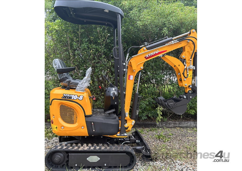 New 2024 Rhinoceros 2024 NEXT GEN Rhinoceros Xn10 8 Mini Excavator With   2024 NEXT GEN Rhinoceros Xn10 8 Mini Excavator With Seats Side Mount Control Lever 61766246.l 